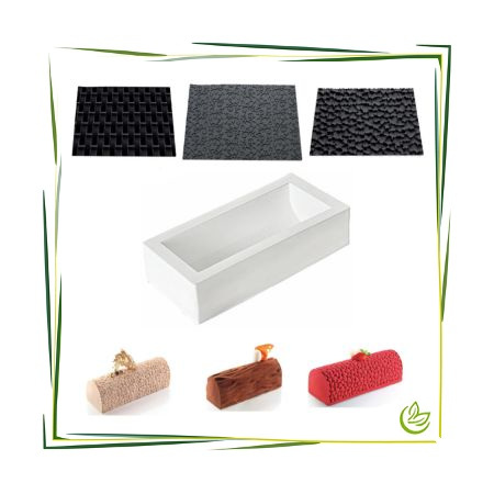 Silikonformen Professional Bûche