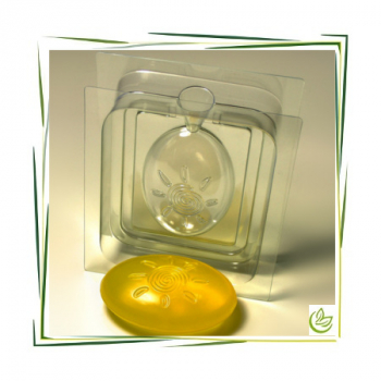 Seifenform 3D Oval Sonne